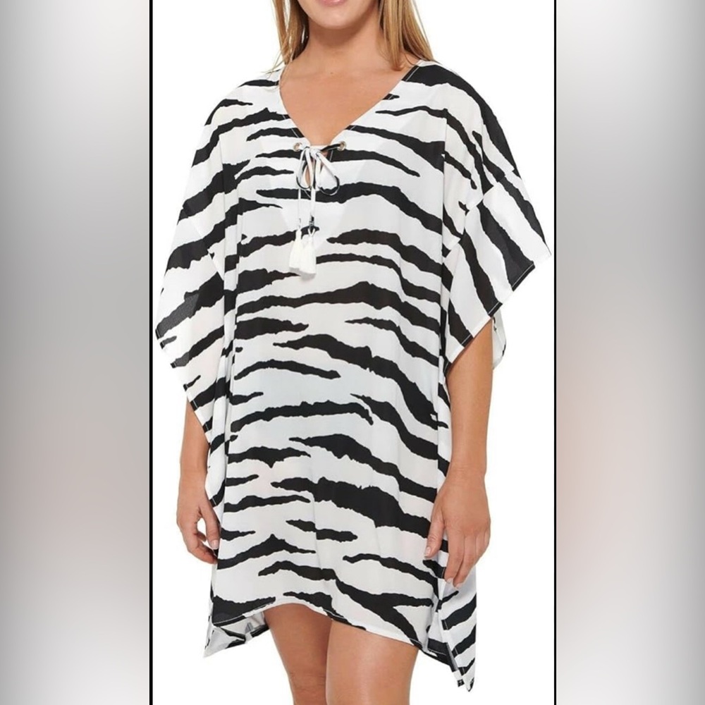Ditto Zebra Print Cover All missing drawstring